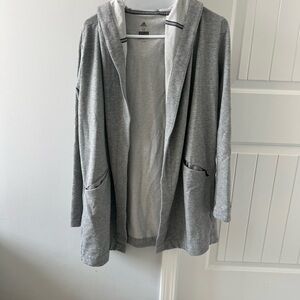 Gray Hooded Women's Jacket